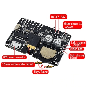 オーディオ受信機ボードMP3ロスレスデコーダボードワイヤレスステレオ音楽モジュールXY-WRBT - Product Image 2