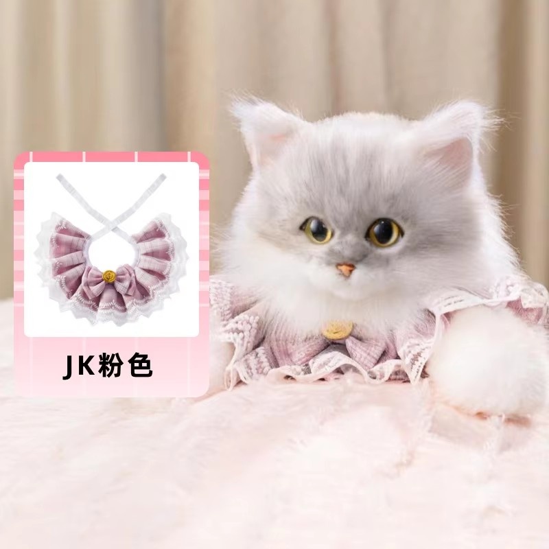 Chinchilla + bufanda rosa JK
