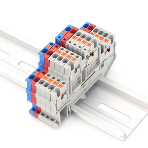 PTTB 1,5 Bloque de terminales de resorte de riel DIN de doble nivel Alimentación a través del conector eléctrico Push-in - Product Image 5