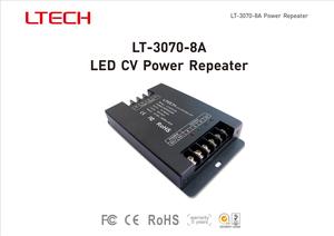 LTECH 3 canali a tensione costante ripetitore di potenza LED potenza PWM amplificatore controller 12-48V ampia tensione di ingresso 8A 1152W - Product Image 2