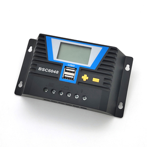 60A 12V 24V 36V 48V USB LCD PWM контроллер солнечного заряда макс PV 100V для солнечной домашней системы - Product Image 6