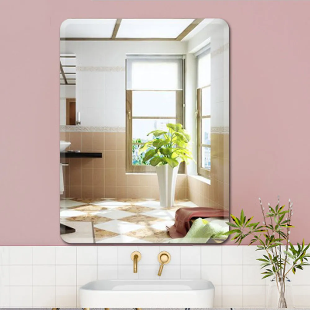 डिजाइन थोक आयत frameless सजावट सैलून बाथरूम पूर्ण लंबाई लंबे फांसी दीवार दर्पण espejo श्पीगल miroir
