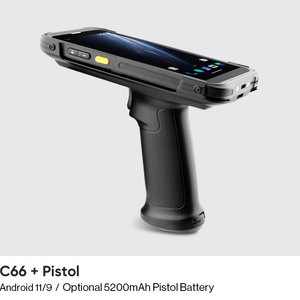 Chain way C66 Handheld Android 11 PDA Tragbarer mobiler Computer NFC-UHF-RFID-Leser 2D-Barcode 3GB 32GB CPU Eingebautes WIFI-Terminal - Product Image 2