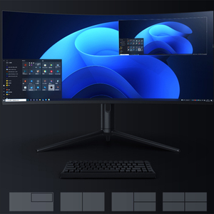 34 inç 4K IPS matris paneli kavisli ekran hepsi bir masaüstü bilgisayar PC - Product Image 3