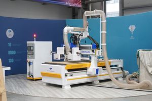 Blue Elephant <strong>CNC</strong> 1325 Ball Screw Driven <strong>Nesting</strong> <strong>Atc</strong> <strong>Cnc</strong> <strong>Router</strong> Furniture Cabinet Door Cutting and Drilling Machine for Sale - Product Image 2