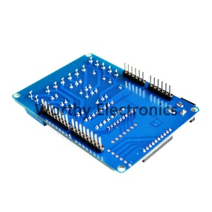 La scheda di estensione del modulo relè a 4 canali 5V di alta qualità supporta il modulo elettronico V1.3 con schermo relè 3A a quattro vie