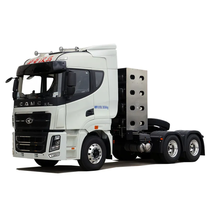 TractoNew-Camión de alta resistencia CAMC 6X4 CNG, Tractor, camiones con potente