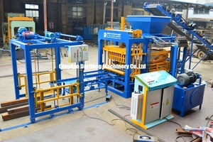 Máquina de fabricación de ladrillos de bloques huecos totalmente automatizada, línea de producción de bloques de cemento y equipo de fabricación de bloques de pavimentación, de tipo bloque - Product Image 2