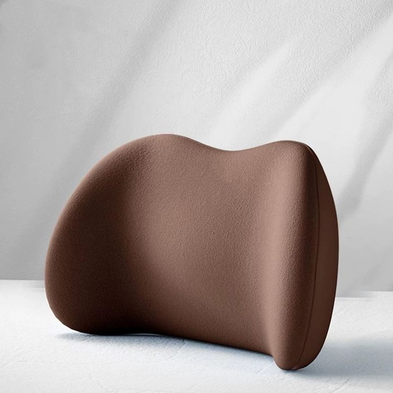 Car lumbar support, coffee color