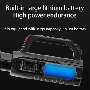 Открытый фонарик фонарь мощный фонарик usb c фонарик высокой яркости фонарик - Product Image 3