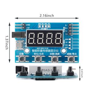 HX711 24ビットデジタルロードセルモジュールスマート重量センサーA/DディスプレイRaspberry Pi電子部品用 - Product Image 5