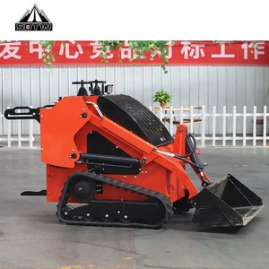 フロントローダーTW480T 0.15 CBM1.2トンミニスキッドステアローダードックロード & アンロード用 - Product Image 4