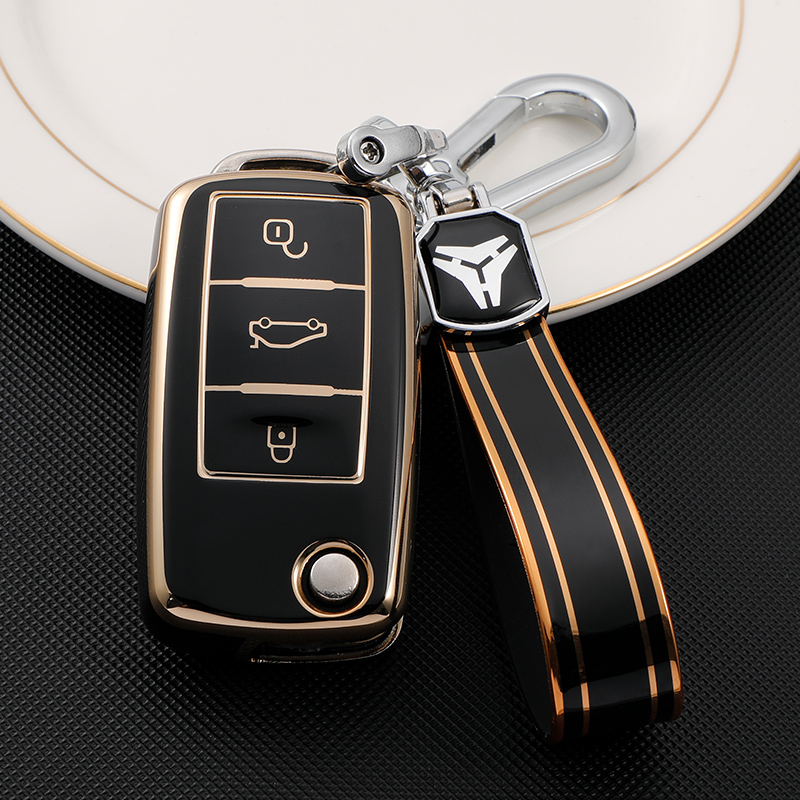 3 Button Black + Keychain