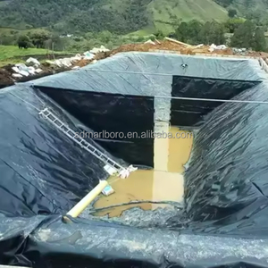 SDM siyah ve beyaz kauçuk EPDM PVC Membrane membran balık çiftliği geçirimsiz gölet gömlekleri - Product Image 4