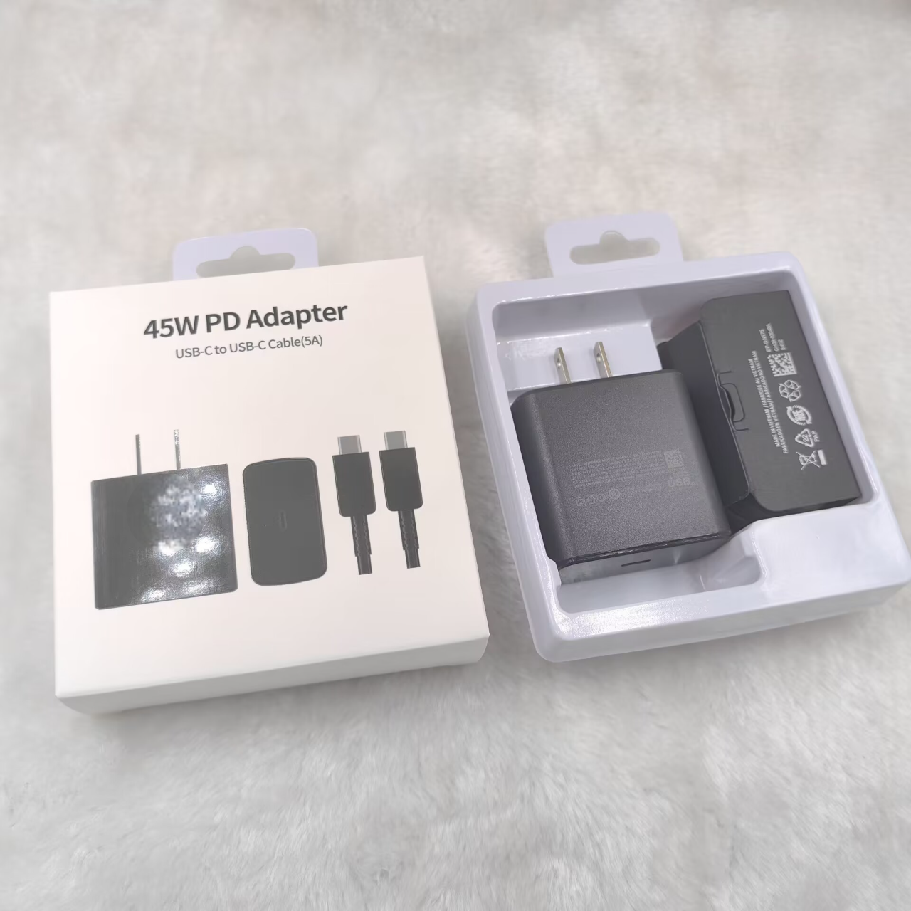 Câble noir 45W + 5A