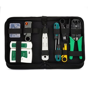 Kit de herramientas de red 12 en 1, Instalación de telecomunicaciones LAN, Rj45, Ethernet, CAT5, CAT6, oferta - Product Image 2