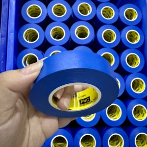 哑光浅蓝色聚氯乙烯电绝缘胶带10卷包装电线绝缘颜色区分 - Product Image 5