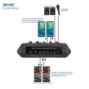 Tarjeta de sonido multifunción para estudio de audio, interfaz usb de 4 canales - Product Image 4