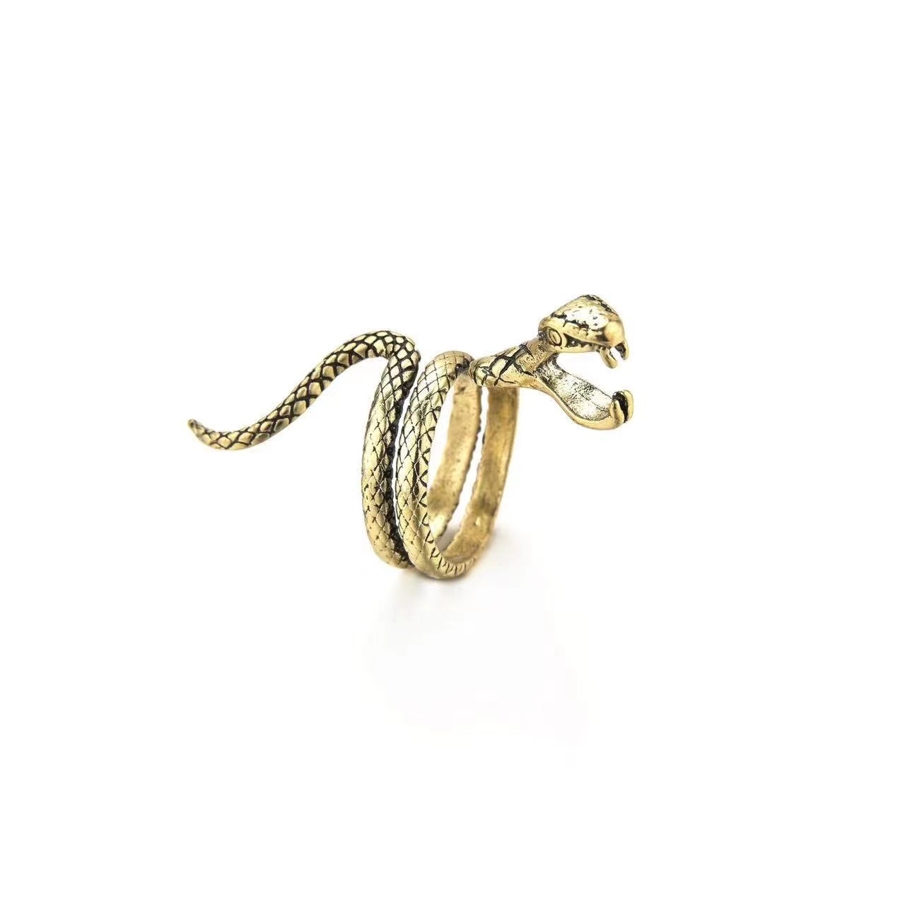 Doré antique - Serpent sinueux