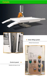 Sistema de estacionamiento vertical de coche semiautomático inteligente de 2 niveles, equipo de estacionamiento de coche simple para uso doméstico - Product Image 2