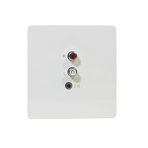 IT-50M Stereo <strong>Source</strong> Wall <strong>Input</strong> Panel in European 86 Standard Use for Smart Home Theater Amplifier and Audio Set - Product Image 6