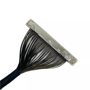 0.4mm dikey eşleştirme saat MCC 42AWG 30pin 40pin connector bağlayıcı DF36-40P-0.4SD Drone EDP örgü tel LVDS kablosu