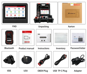 2024 Globale Version LAUNCH X43 Pro V5.0 Voll system 30 Reset-Schlüssel programmierer Ecu-Codierung Profession elles OBD2-Scan-Tool
