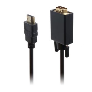 High Speed 1.8M <strong>HDMI</strong> 1.4 to VGA Converter Adapter <strong>HDMI</strong> to VGA Cable for Projector Laptop and Monitor