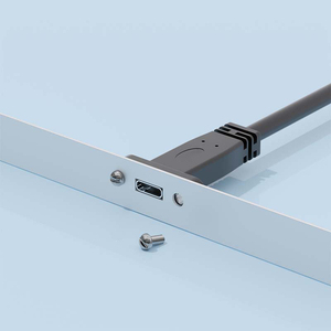 USB 3.120ピンタイプEPCI-EからタイプCメスケーブルマザーボードヘッダー延長ケーブル、プロファイルブラケット付き10Gbps 0.5m