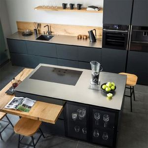 Tủ Bếp Màu Xám Realgres Mahogany Tủ Bếp <span class=keywords><strong>Coventry</strong></span> Tủ Bếp Màu Be Bộ Đồ Nội Thất - Product Image 2