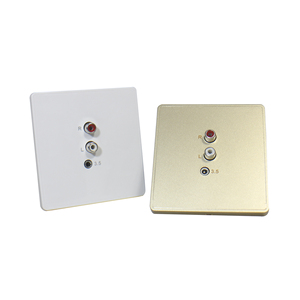 IT-50M Stereo <strong>Source</strong> Wall <strong>Input</strong> Panel in European 86 Standard Use for Smart Home Theater Amplifier and Audio Set - Product Image 5