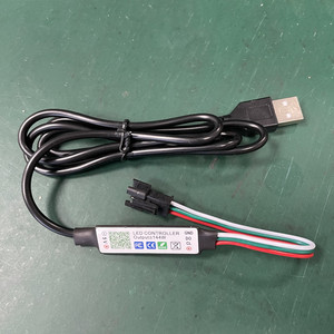 WS2812B WS2811 24key APP ARGB RGB LED Music indirizzabile LED Strip Light Dreamcolor Chasing Tape telecomando che cambia colore - Product Image 2