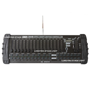 384 <strong>DMX</strong> <strong>Controller</strong> for Stage <strong>Lights</strong> - Professional DJ Console for Led Moving Heads, <strong>Lights</strong> and Fog Machine - Product Image 3