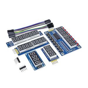 TM1637 4 chiave Display MAX7219 digitale LED tubo 8-Bit 74 hc595 Tm1638 modulo di visualizzazione chiave per Arduino