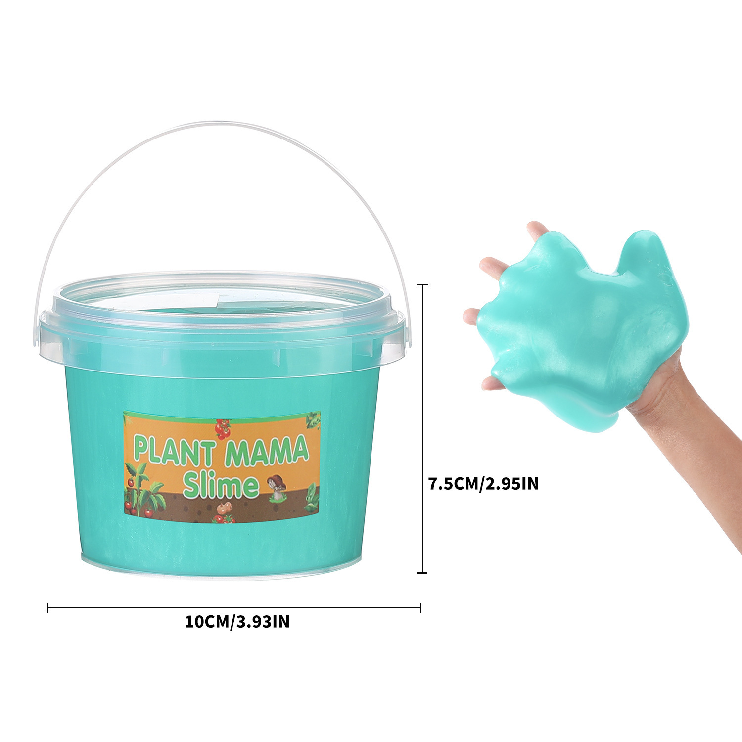 Pearlescent Greenish Green
