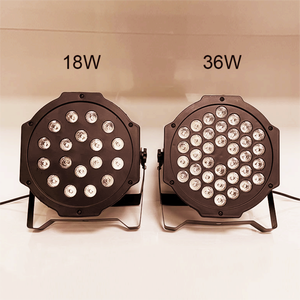 ไฟเวที LED 18W/36W RGB พร้อมเอฟเฟกต์แสงยูวีแหล่งเลเซอร์ควบคุมระยะไกลโหมด DMX512การให้คะแนน IP65สำหรับการใช้งานดีเจ - Product Image 2