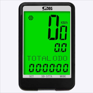 Velocímetro de ciclo de bicicleta con cable de SD-577A, odómetro de ciclismo, accesorios, Sensor de velocidad, resistente al agua - Product Image 2