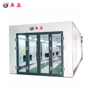 Xinaoxin Electric and Diesel-Burner Heated Vehicle <strong>Spray</strong> Paint Booth with LED Lighting Fiber Glass Filter for Spraying <strong>Baking</strong> - Product Image 1