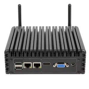 Intel-Mini PC de escritorio con conexión LAN dual y wifi, mini ordenador de negocios sin ventilador con enchufes AU y US, nuevo producto - Product Image 2