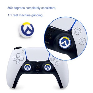 Silikon başparmak sapları Analog sopa koruyucu kapak Joystick PS5 için ünlü oyun tema Caps/PS4/XBOX serisi/XBOX ONE kontrolörleri - Product Image 5