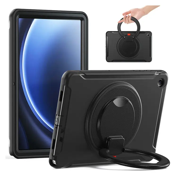 [Samsung Tab A9 Plus用ケース] Samsung Galaxy Tab A9 Plusケース用全身保護耐衝撃TPUタブレットカバーケース
