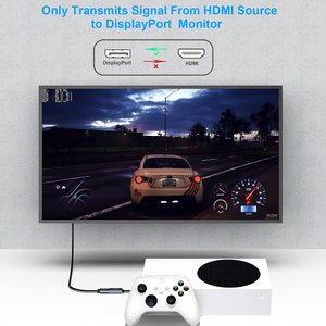 BENFEI HDMI-DisplayPortアダプター、PCグラフィックスカードラップトップPS5 Xbox One(360) と互換性のあるHDMIソース-DisplayPortモニター - Product Image 4