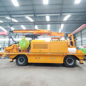 High Output Wet Shotcrete Robot For Tunnel Construction Concrete Spraying <strong>Machine</strong> With Core Engine <strong>Component</strong>