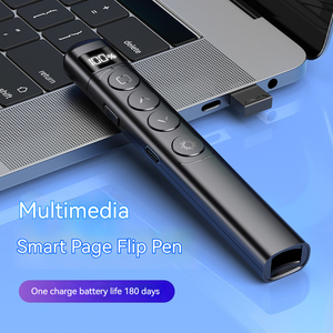 S5 Laser Flip Pen 180 mAh TYP-<span class=keywords><strong>C</strong></span> 3,7 V ABS Fern gesteuerter Laserpointer