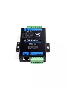 4 RS485至RJ45以太网端口POE Modbus网关工业隔离串行服务器 - Product Image 6