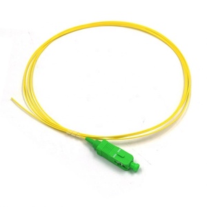 Coleta de fibra óptica monomodo G652D, 1 núcleo SC/amarillo utilizado para equipos de fibra óptica FTTH/FTTX - Product Image 3