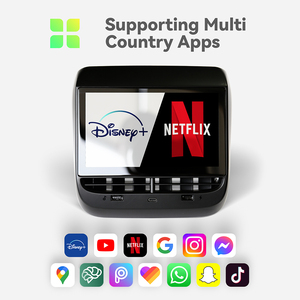 7-Zoll-Bildschirm auf der Rückseite für Tesla Model 3Model Y Android 12 Multimedia-Player zur Steuerung der Klimaanlage - Product Image 6