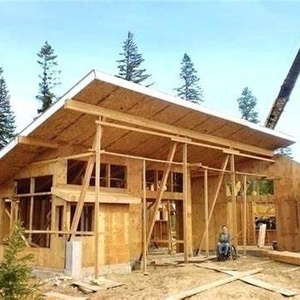 预制建筑别墅混凝土现代大豪华可伸展可拆卸木SIP屋MGO面板OSB墙pu板