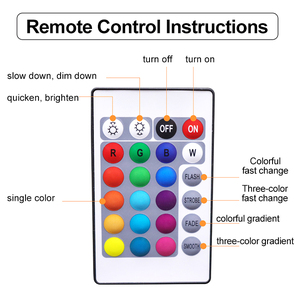 24 tuşlu kızılötesi uzaktan kumanda ile AA pilli LED şerit ışık 10mm 5V SMD5050 RGB renk değişimi Smartphone App kontrolü - Product Image 4