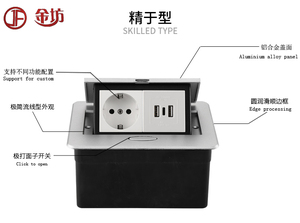 Factory Makes <strong>Multi</strong>-<strong>functional</strong> Universal Three-hole Power <strong>Socket</strong> UK US Vietnam <strong>Desktop</strong> <strong>Socket</strong> Charging USB C-port <strong>Socket</strong> - Product Image 4